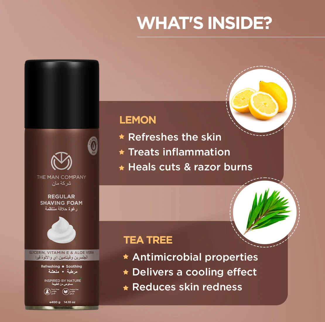 Regular Shaving Foam (400g) - Image 2