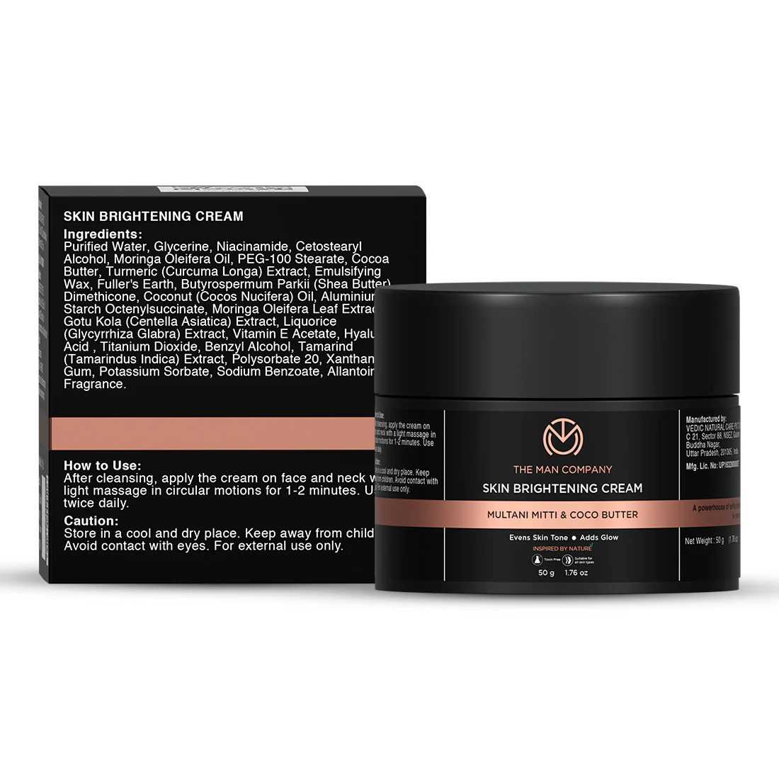 Skin Brightening Cream | Multani Mitti & Coco Butter - Image 10