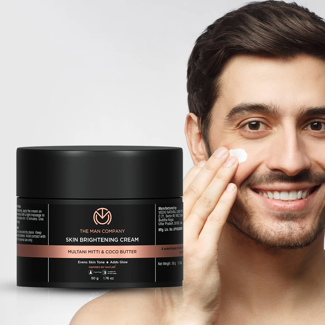Skin Brightening Cream | Multani Mitti & Coco Butter - Image 5