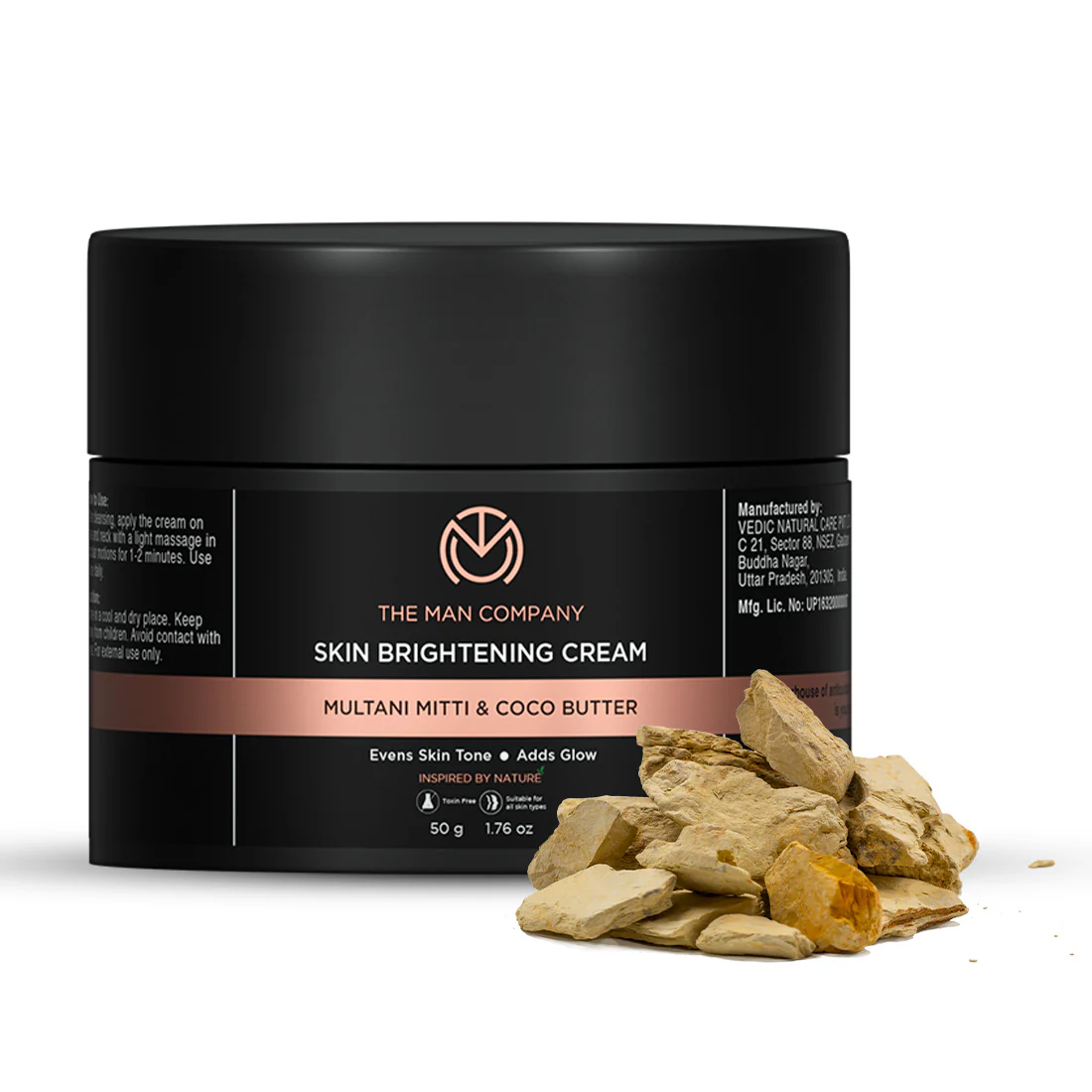 Skin Brightening Cream | Multani Mitti & Coco Butter - Image 8