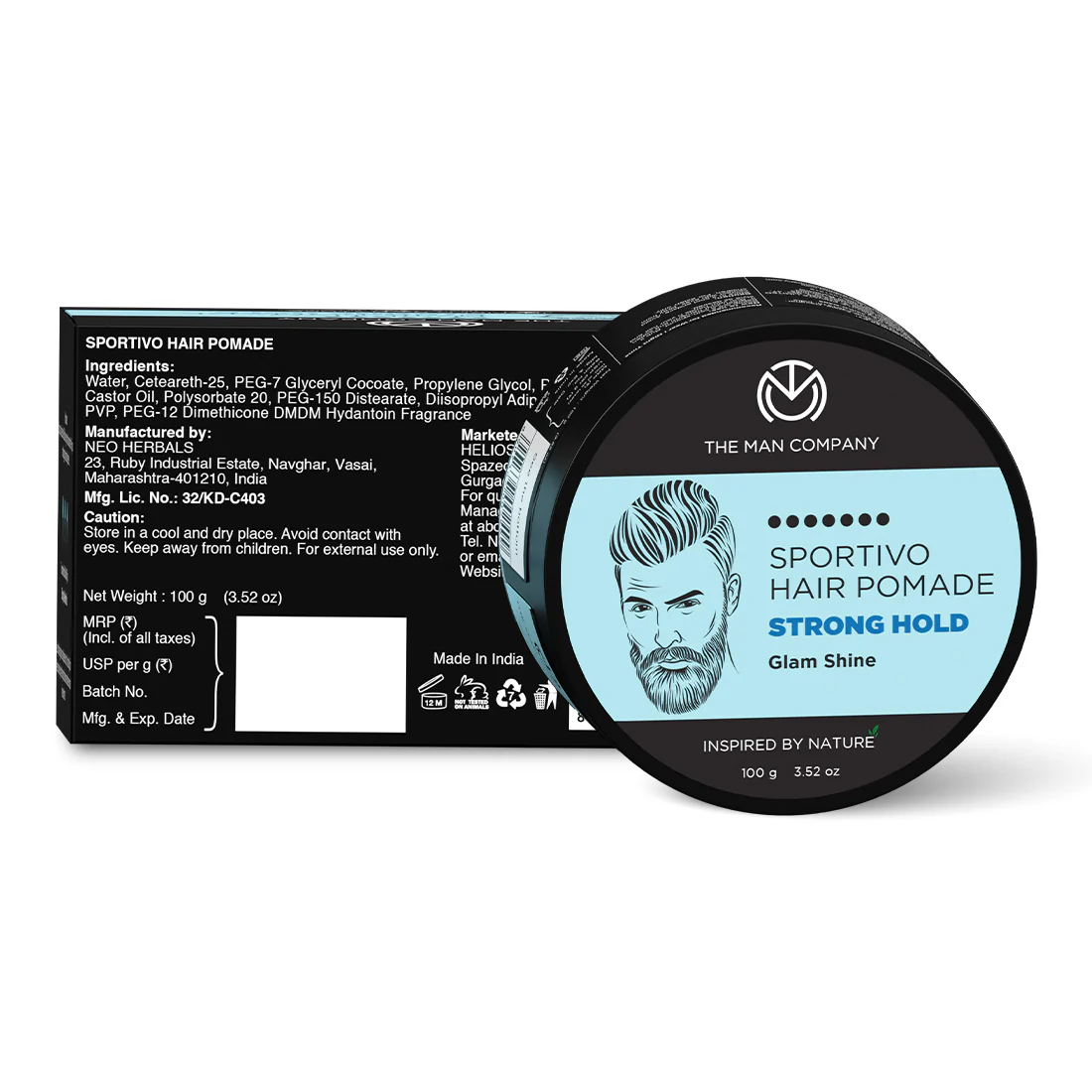 Sportivo Hair Pomade | Strong Hold | Ultra Shine - Image 7