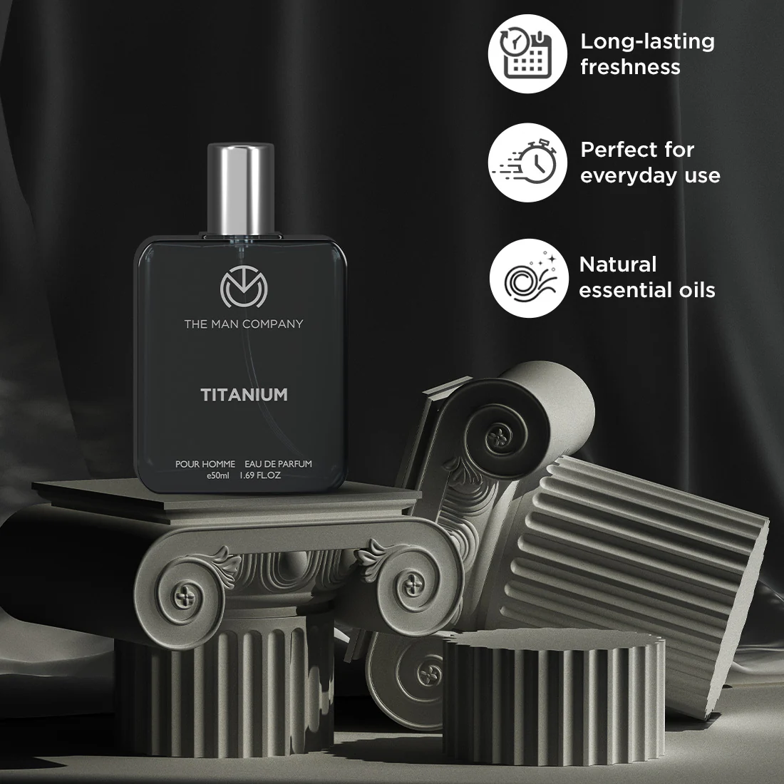 Titanium EDP Pack of 2 (50ml + 100ml) - Image 4