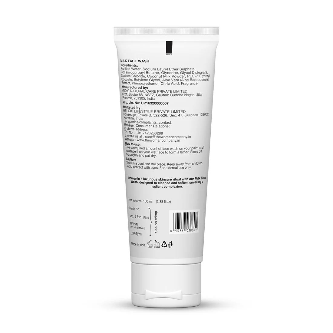 The Woman Company | Milk Face Wash (100ml) - Image 7