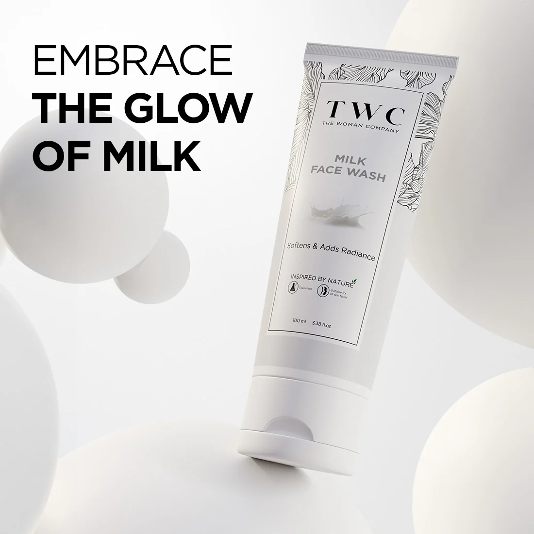 The Woman Company | Milk Face Wash (100ml) - Image 8