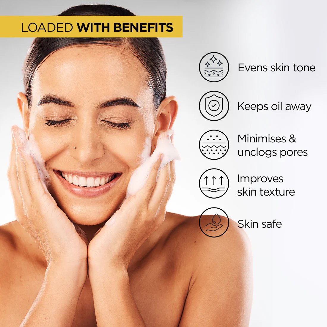 The Woman Company | Vitamin C Face Wash (100ml) - Image 3
