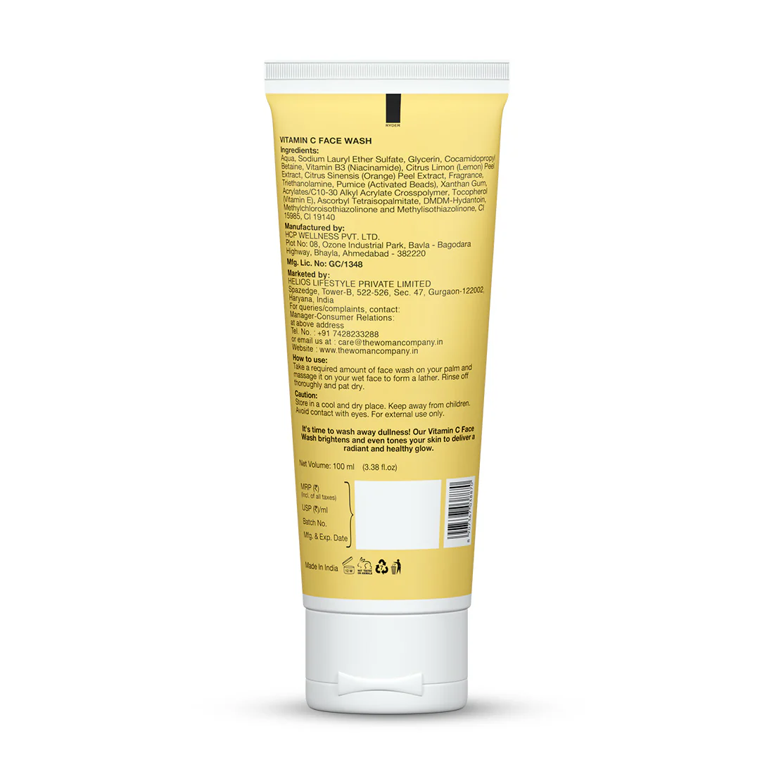 The Woman Company | Vitamin C Face Wash (100ml) - Image 7