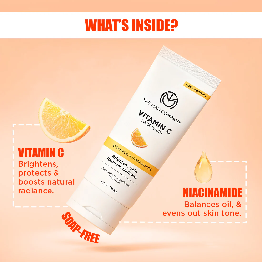 Vitamin C Face Wash | Vitamin C & Niacinamide - Image 39