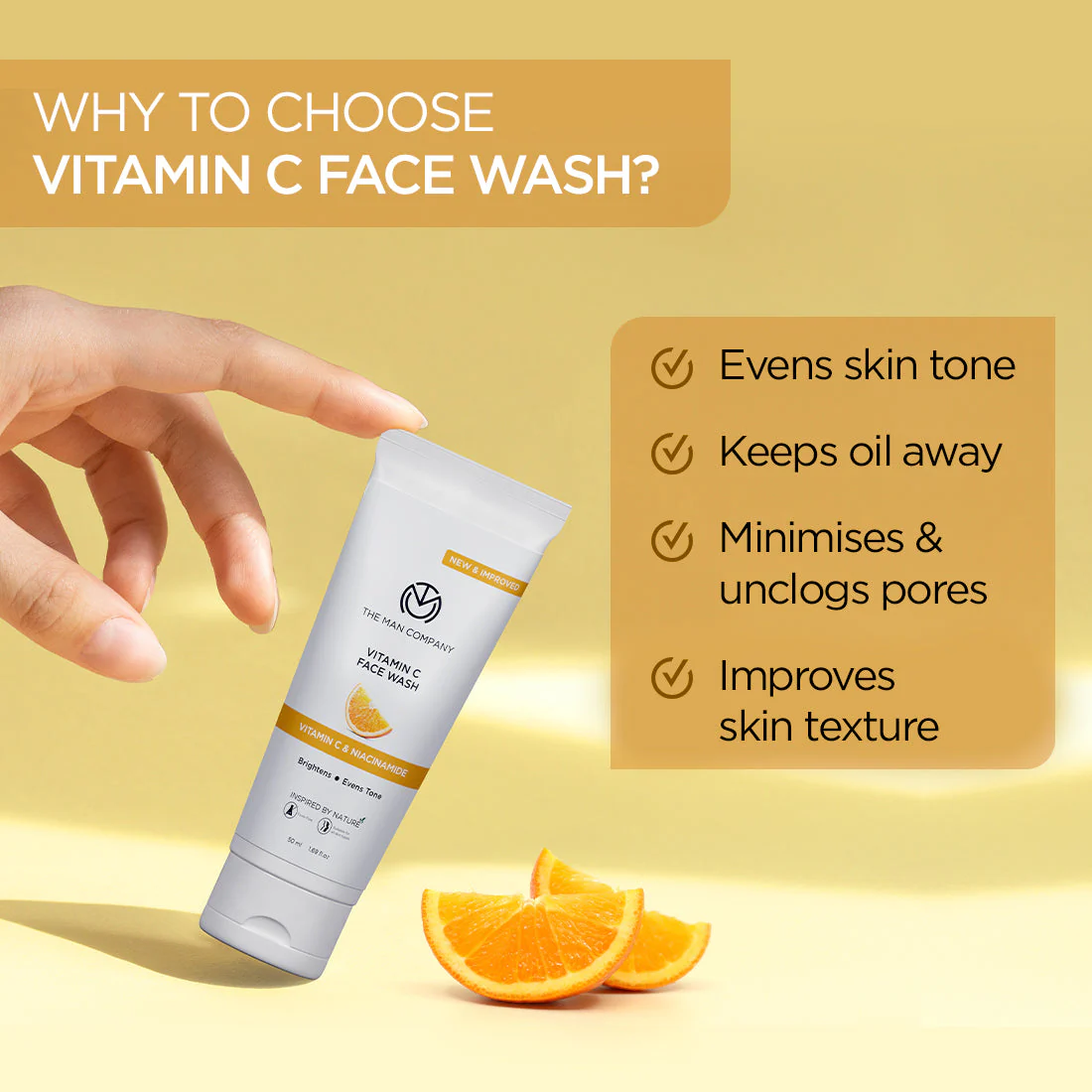 Vitamin C Face Wash (50ml) - Image 4