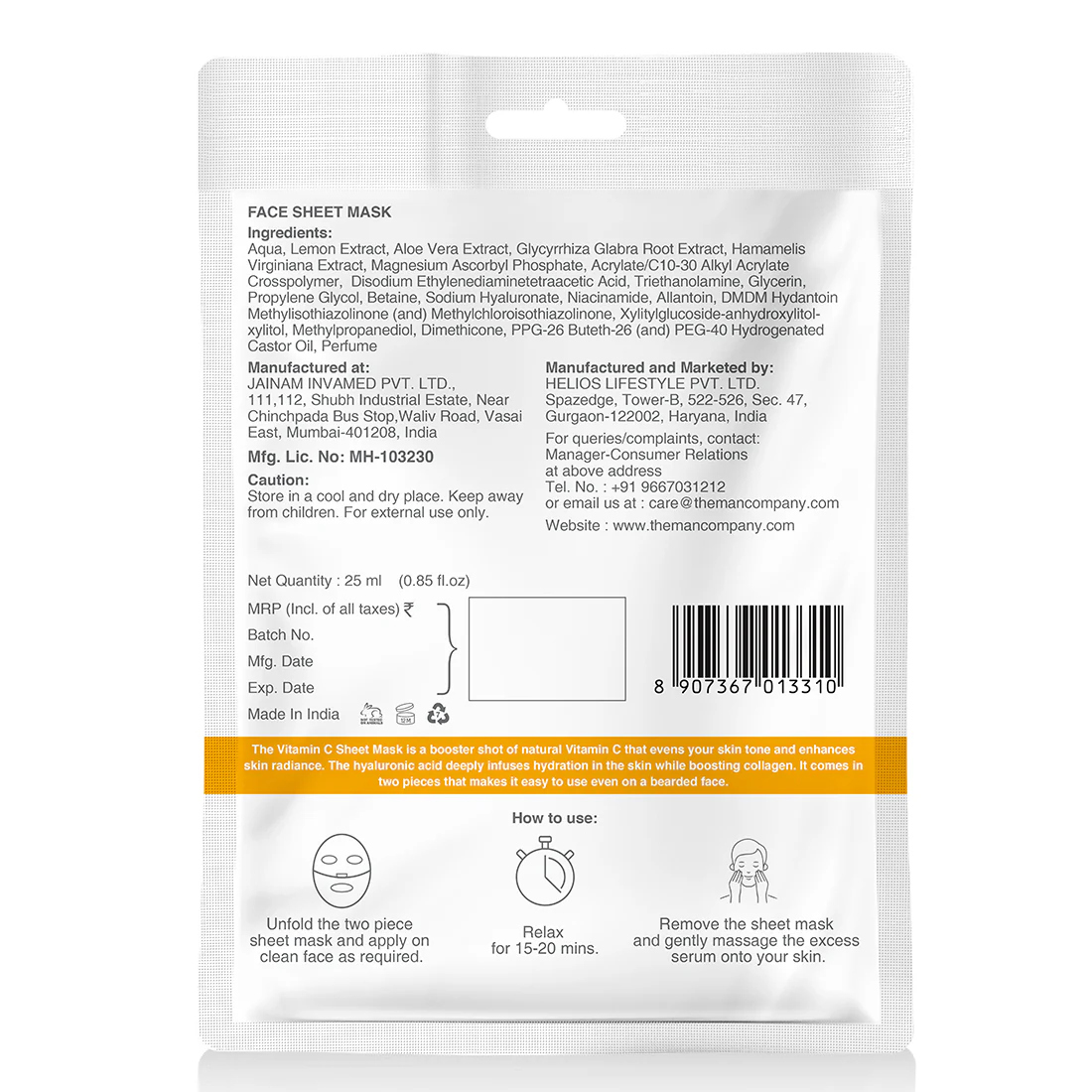 Vitamin C Sheet Mask - Image 7